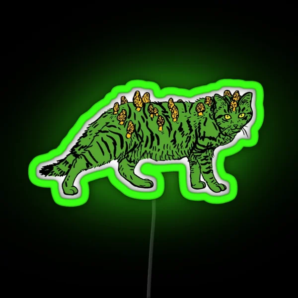 Morel Cat RGB Neon Sign