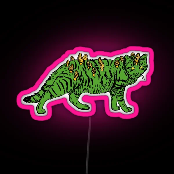Morel Cat RGB Neon Sign