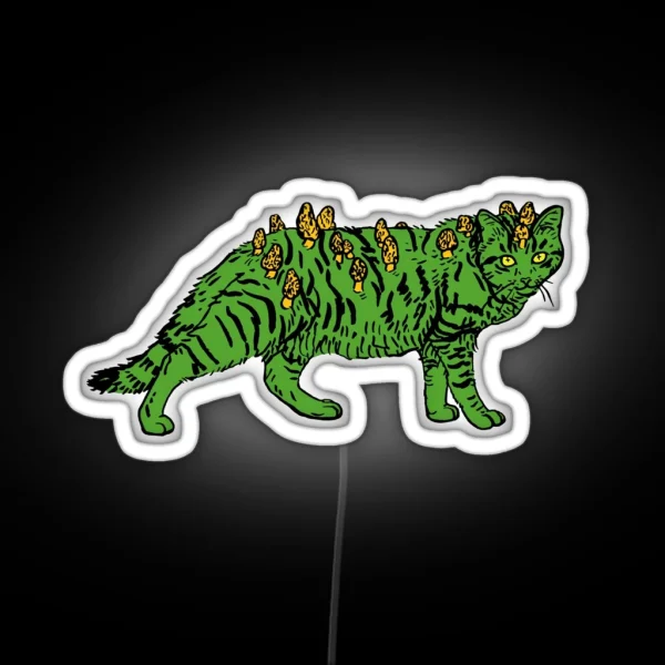 Morel Cat RGB Neon Sign