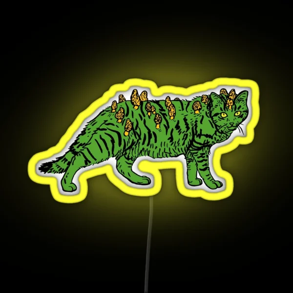 Morel Cat RGB Neon Sign