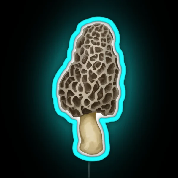 Morel Mushroom RGB Neon Sign