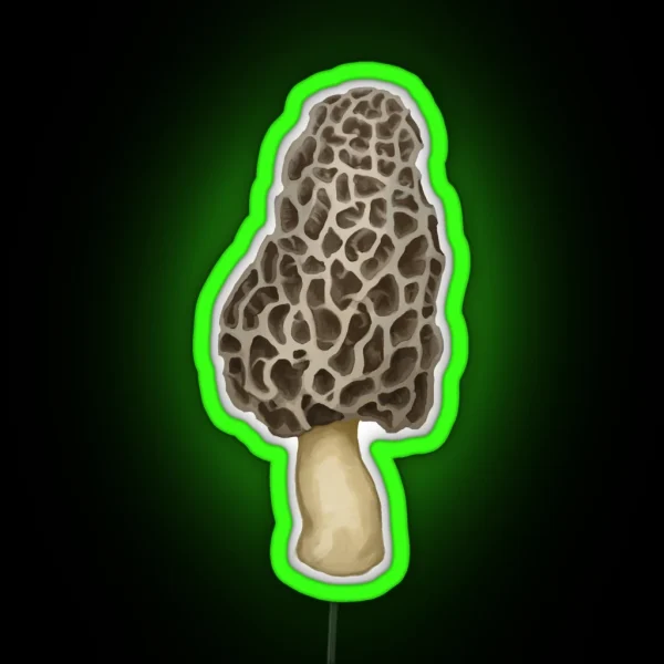 Morel Mushroom RGB Neon Sign