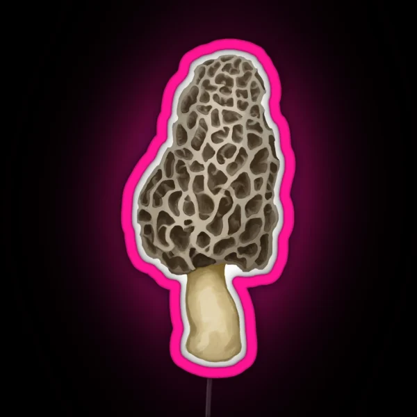 Morel Mushroom RGB Neon Sign