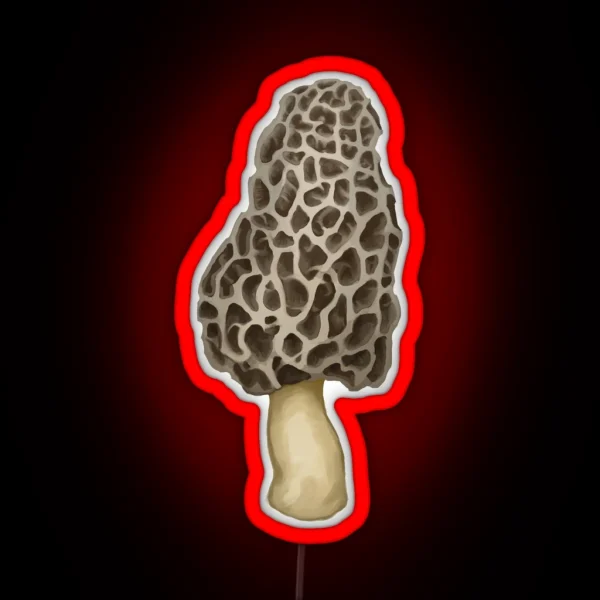 Morel Mushroom RGB Neon Sign