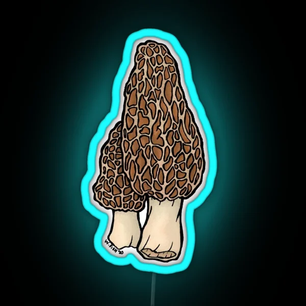 Morel Mushroom RGB Neon Sign