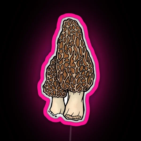 Morel Mushroom RGB Neon Sign
