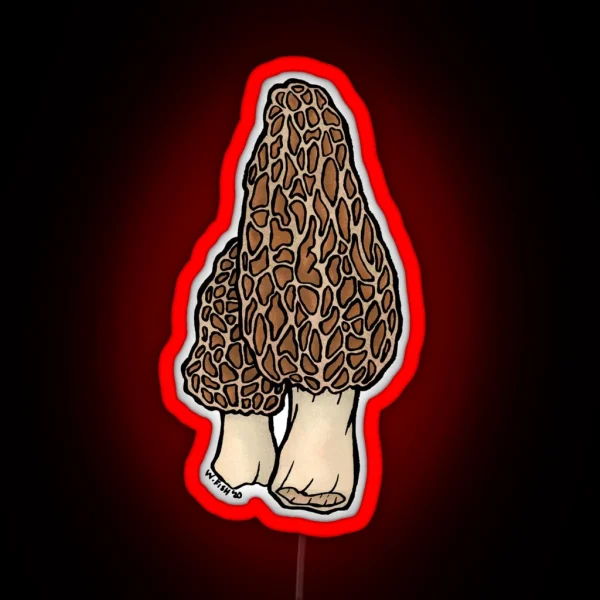 Morel Mushroom RGB Neon Sign