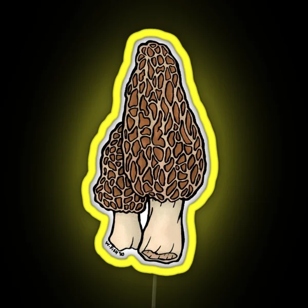 Morel Mushroom RGB Neon Sign