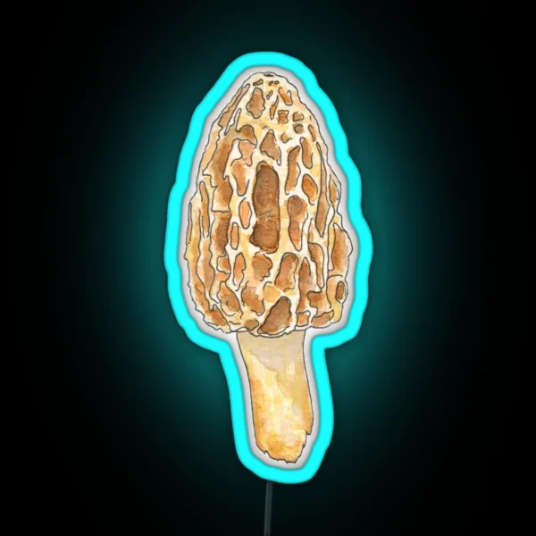 Morel Mushroom RGB Neon Sign