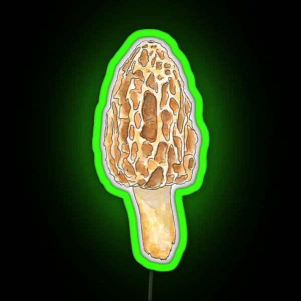 Morel Mushroom RGB Neon Sign