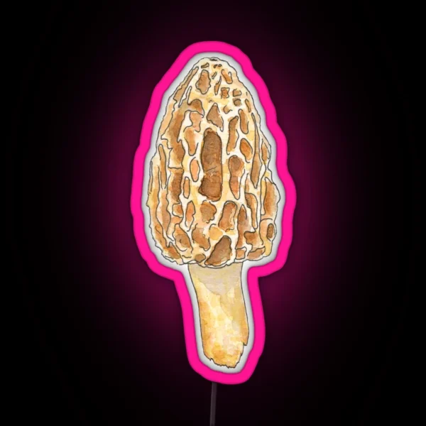 Morel Mushroom RGB Neon Sign