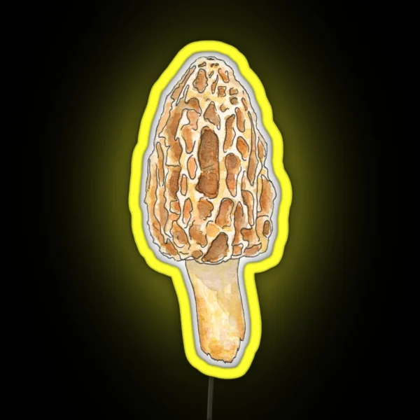 Morel Mushroom RGB Neon Sign