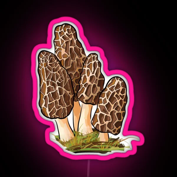 Morel Mushroom RGB Neon Sign