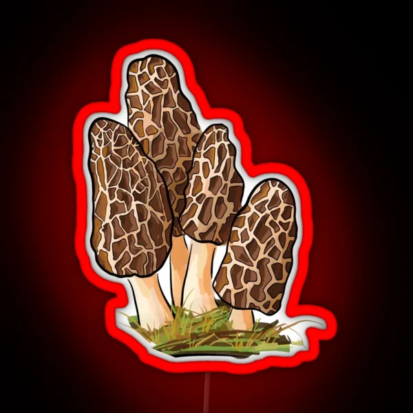 Morel Mushroom RGB Neon Sign