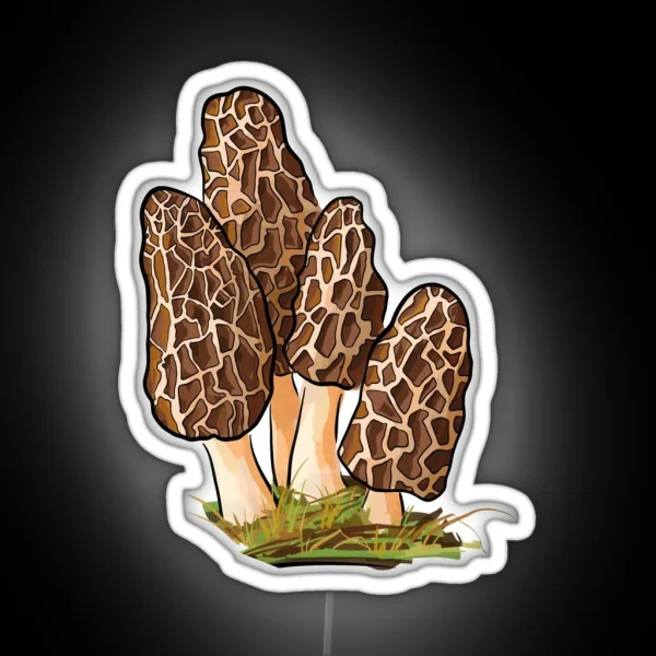 Morel Mushroom RGB Neon Sign