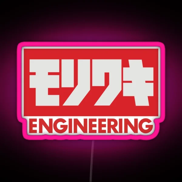 Moriwaki Racing Japan RGB Neon Sign
