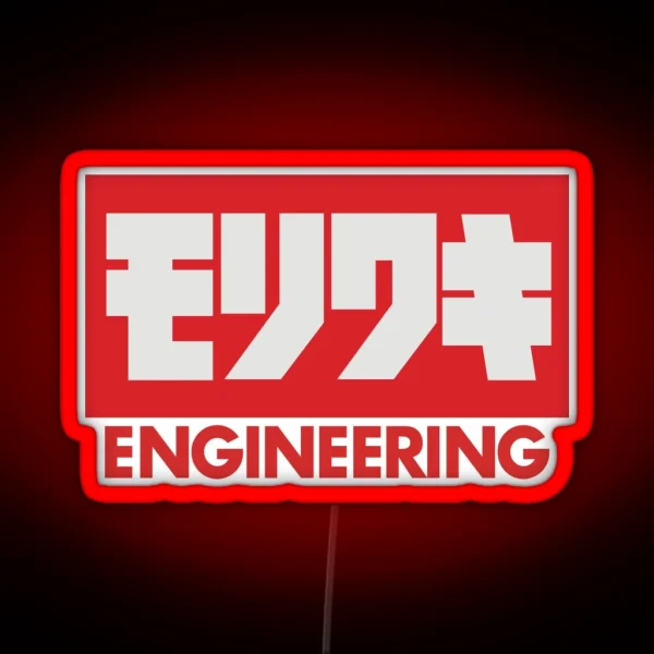 Moriwaki Racing Japan RGB Neon Sign