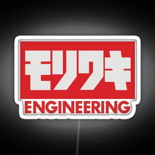 Moriwaki Racing Japan RGB Neon Sign