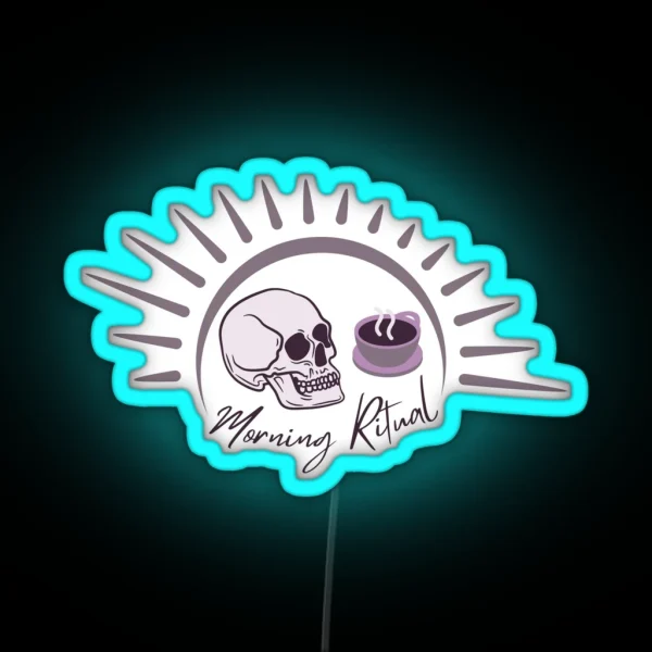 Morning Ritual RGB Neon Sign
