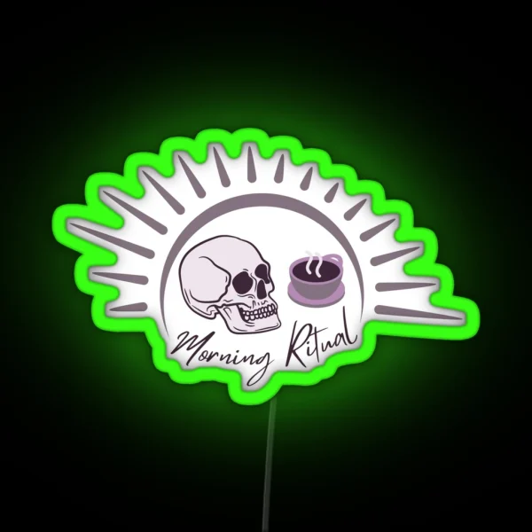 Morning Ritual RGB Neon Sign