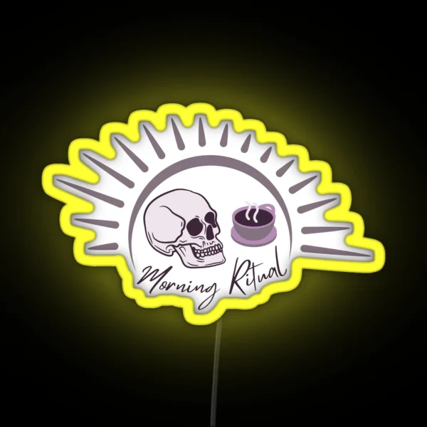 Morning Ritual RGB Neon Sign