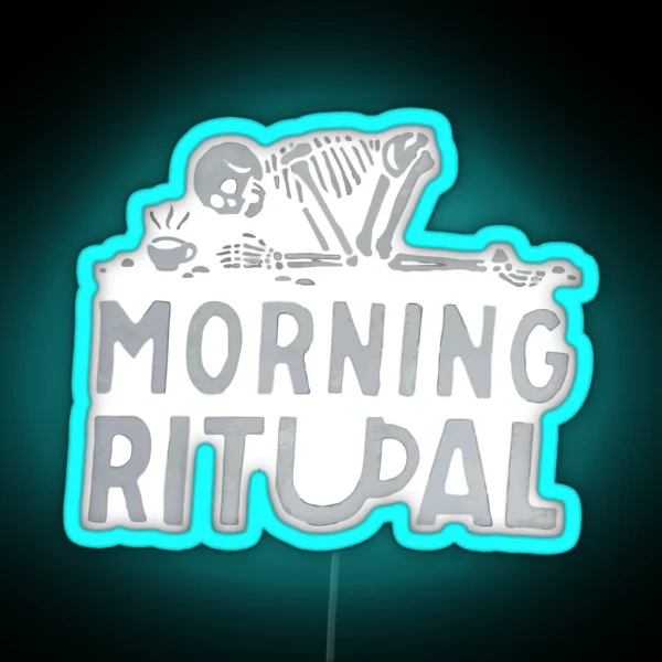Morning Ritual RGB Neon Sign