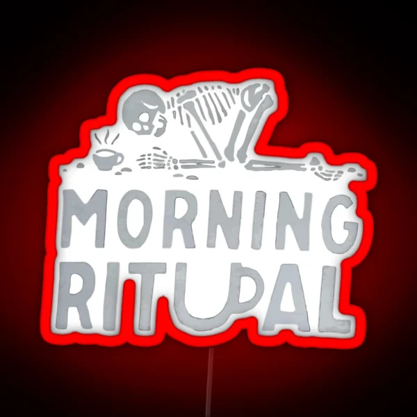 Morning Ritual RGB Neon Sign