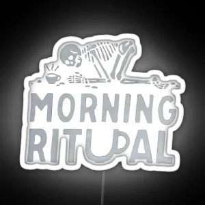 Morning Ritual RGB Neon Sign