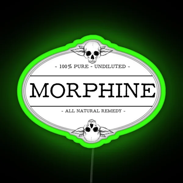Morphine RGB Neon Sign