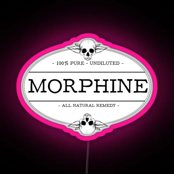 Morphine RGB Neon Sign