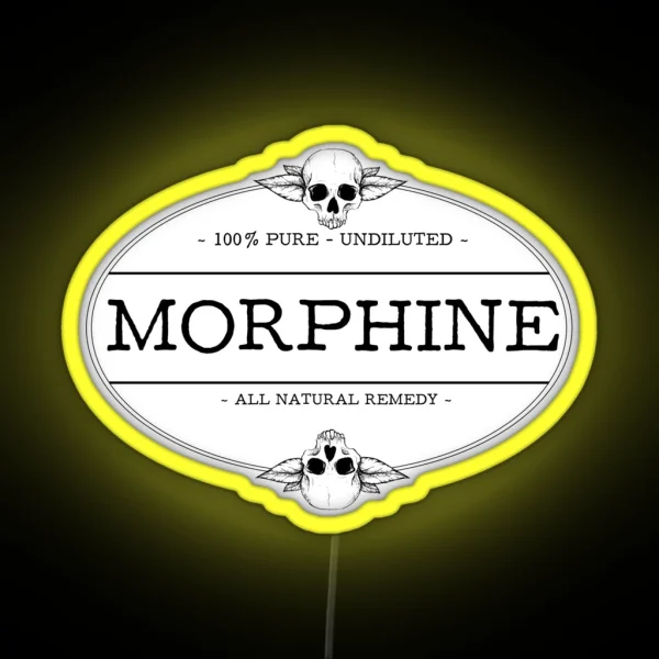 Morphine RGB Neon Sign