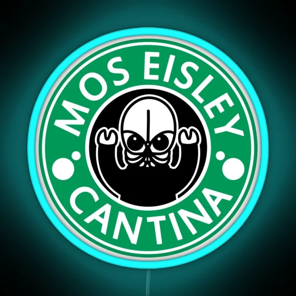 Mos Eisley Cantina RGB Neon Sign