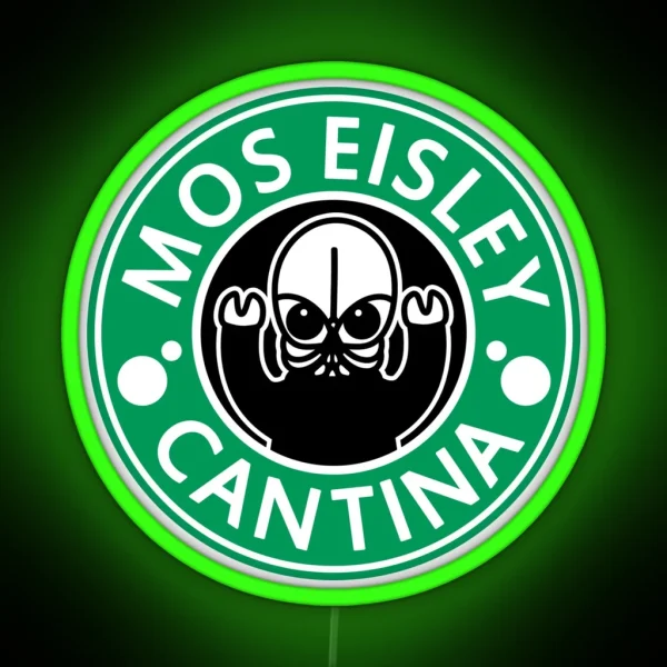 Mos Eisley Cantina RGB Neon Sign