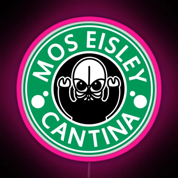 Mos Eisley Cantina RGB Neon Sign