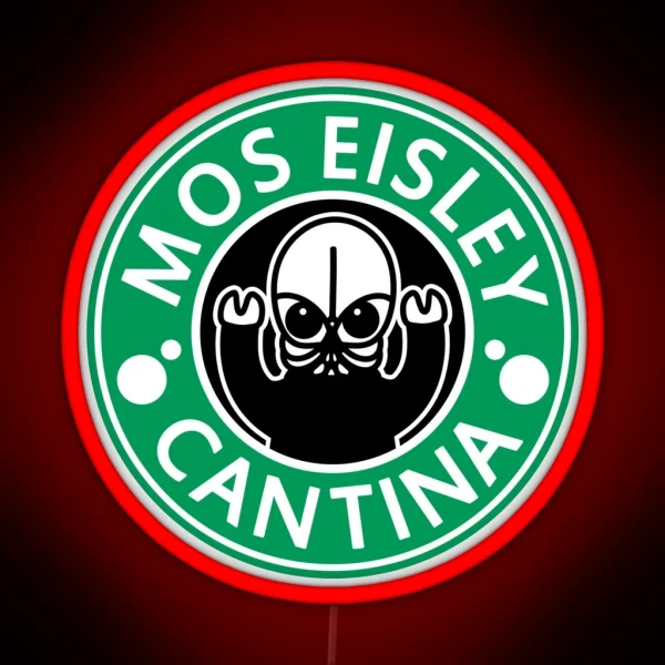 Mos Eisley Cantina RGB Neon Sign