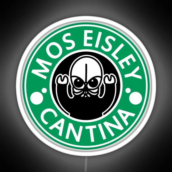 Mos Eisley Cantina RGB Neon Sign