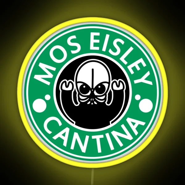 Mos Eisley Cantina RGB Neon Sign
