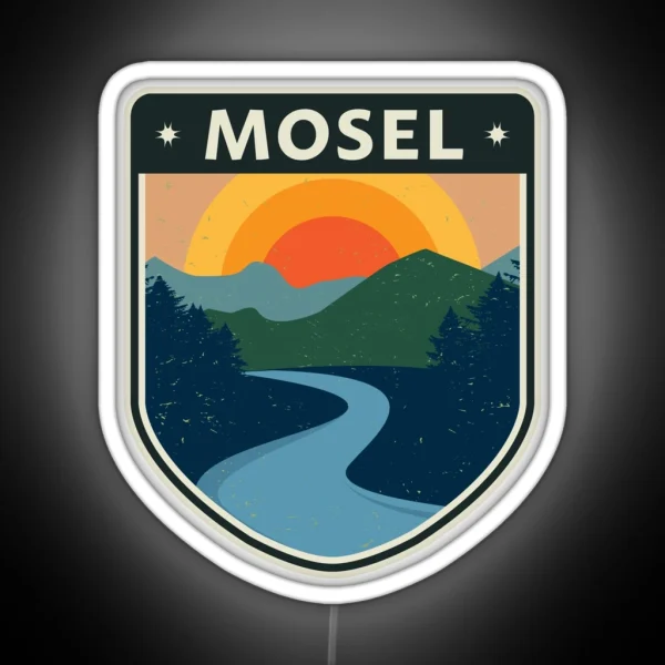 Mosel River RGB Neon Sign
