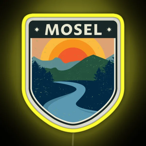 Mosel River RGB Neon Sign