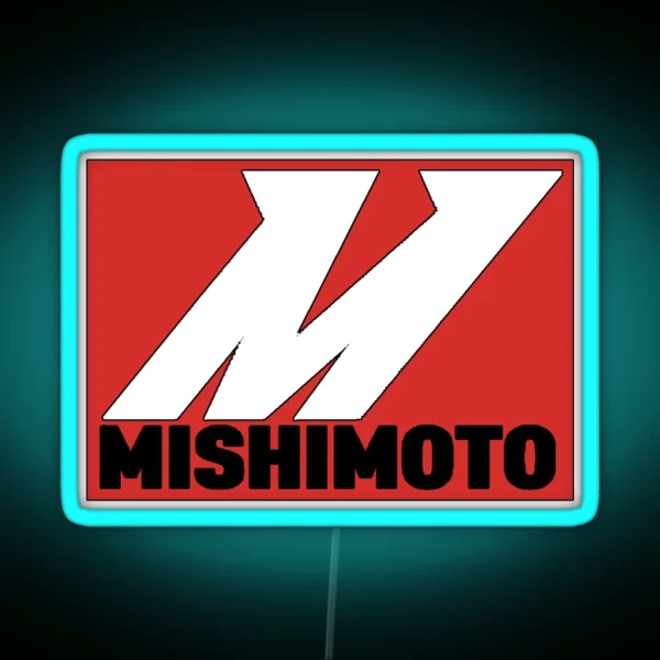 Moshimoto In Red RGB Neon Sign