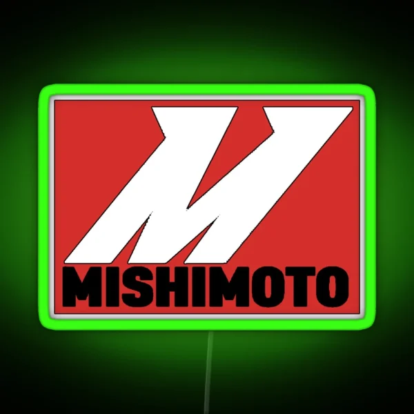 Moshimoto In Red RGB Neon Sign