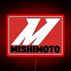 moshimoto in red rgb neon sign