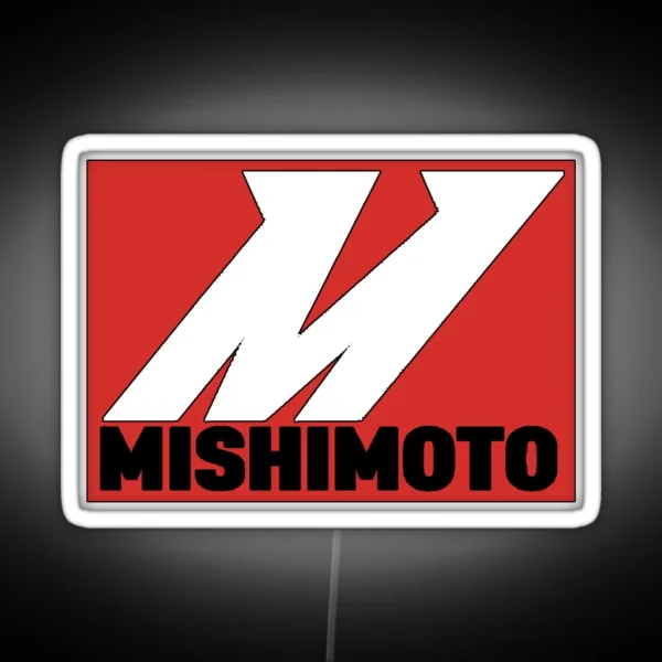Moshimoto In Red RGB Neon Sign