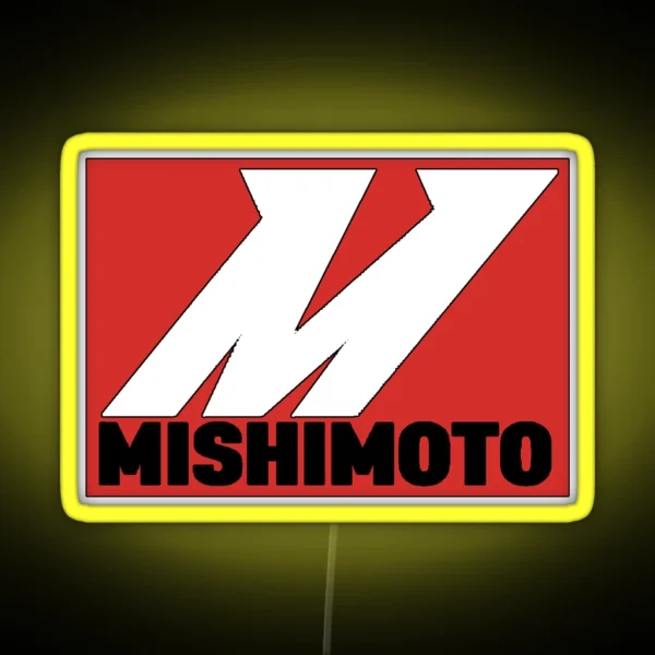 Moshimoto In Red RGB Neon Sign