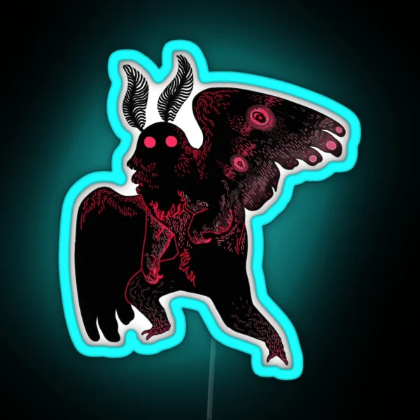 Moth RGB Neon Sign