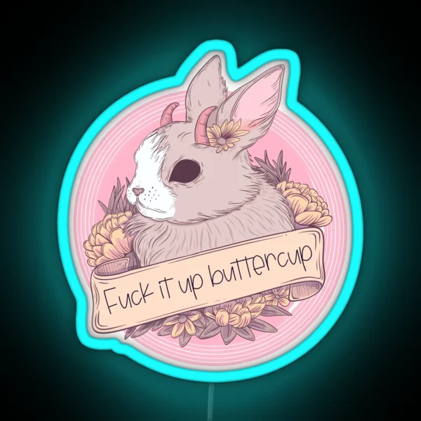 Motherfluffer RGB Neon Sign