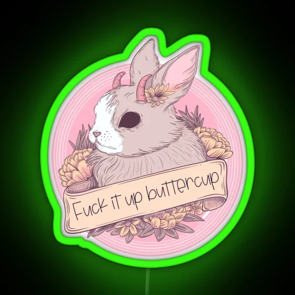 Motherfluffer RGB Neon Sign
