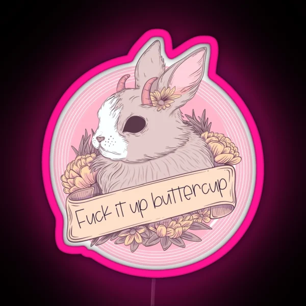 Motherfluffer RGB Neon Sign