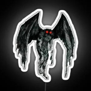 Mothman RGB Neon Sign