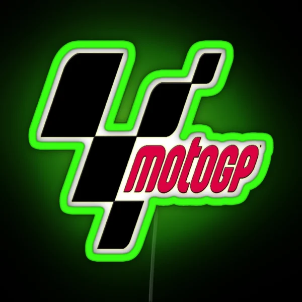 Moto GP Active Led RGB Neon Sign